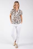 Maron S Relaxed Fit Trousers, White / 36 image