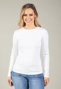 Long Sleeve T-Shirt, Off White / M image