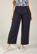 Faby Wide Leg City Trousers, Navy / 10 image