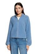 Fluffy Knit Cardigan, Blue / 40 image