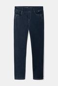 Angelika Thermo Pull On Jeans, Blue Black / 42 image