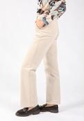 Mila Corduroy Wide Leg Trousers, Milky Almond / 40 image