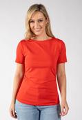 Lenny Short Sleeve Top, Red / 16