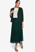 Tulle Midi Skirt, Green Forest / 42 image