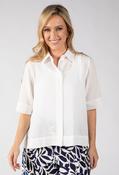 Chimera Linen Look Blouse, Off White / 16 image