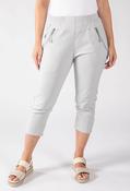 Pull On Capri Trousers, Light Grey / 12 image