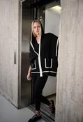 Hooded Zipper Casual Jacket