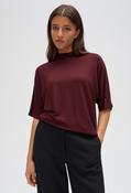Sinse Viscose-blend Top, cherry jam / 38