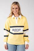 Rugby Jumper, Yellow / S/M