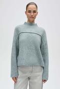 Poffa Ribbed Jumper, dusty aqua / 36