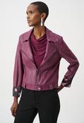 Biker Jacket Style, Berry / XL image