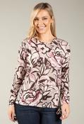 Calina Knit Top, Brown/Pink / 12 image