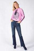 Happy Fine Knit Top, Pink Mix / 12