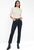 Carola Short Leg Trousers, Navy / 36 image