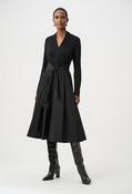 Midi Wrap Dress, Black / 18 image