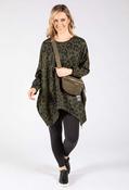 Leopard Print Oversized Top, Khaki / F/S image