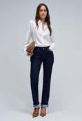 Destiny Push Up Jeans, Dark Denim / 31 image