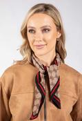 Monogram Print Scarf image