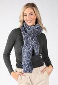 Dizzy Floral Print Scarf image
