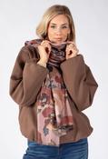 Fall Floral Print Scarf image