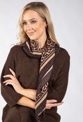 Leopard Print Scarf, Camel / F/S image