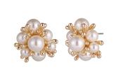 Cluster Pearl Studs image