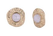 Marble Effect Statement Earrings image
