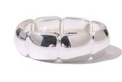 Chunky Silver Cuff image