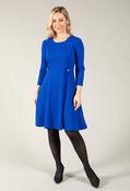 Panel Flare Dress, Royal Blue / 16