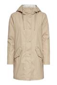 Onlsally Padded Raincoat, Beige / XS image