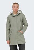 Onlsally Padded Raincoat, Light Khaki / XL image