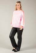 Pia Stripe Detail Knit Jumper, Pink / F/S image