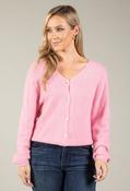 Lyn V-Neck Cardigan, Baby Pink / F/S image