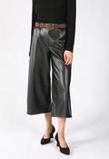 Faux Leather Culottes, Black / F/S image