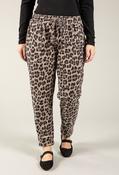 Leopard Print Joggers, Taupe / F/S image