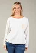 Lili Seersucker Top, Off White / F/S image