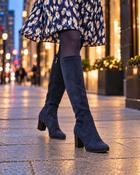Layla Knee High Boot, Dark Navy / 37