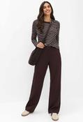 Maine Wide Leg Trousers, Brown / 40 image