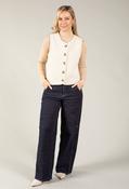 Hermica Knit Vest, Off White / 16