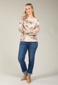 Pueblo Fine Knit Top, Beige / 14