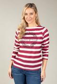 Merlot Fine Knit Top, Bordeaux / 14