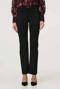 Slim Fit Flare Smart Trousers, Black / M