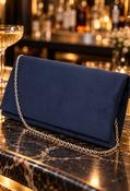 Envelope Clutch Bag, Navy / F/S