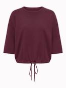 Onlsiteri Knit Top, Burgundy / XL image