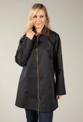 Corduroy Collar Coat, Black / L image