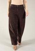 Barrel Jeans, Brown / S