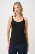 Spaghetti Strap Cami, Black / XL