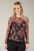 Floral Lace Top, Red Mix / 18 image