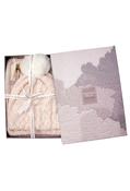 Embellished Hat and Scarf Giftset, Pink / F/S