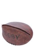 Rugby Ball Wash Bag, Tan / F/S